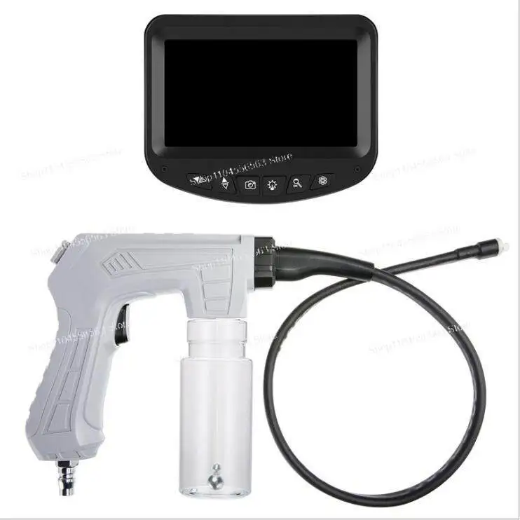For Professional Auto AC Cleaning: Visual Cleaning Gun & Borescope Kit - Non-Dismantle Evaporator Washer with Deodorizer