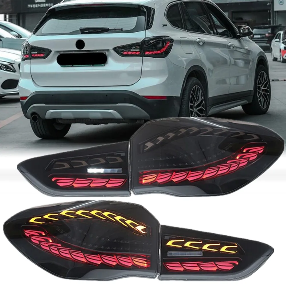 Car Led Rear Lights for BMW X1 F48 F49 LED Tail Light 2016-2021 Back Stop Brake Signal DRL Reverse Lamp Automotive Accessories