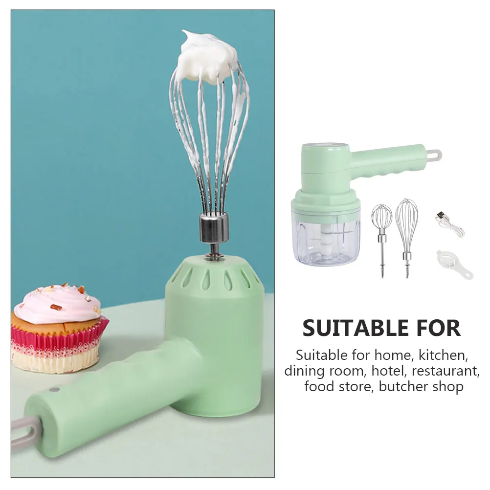 

Electric Garlic Beater Grinder Kitchen Mini Masher Mincer Crusher Portable Baby