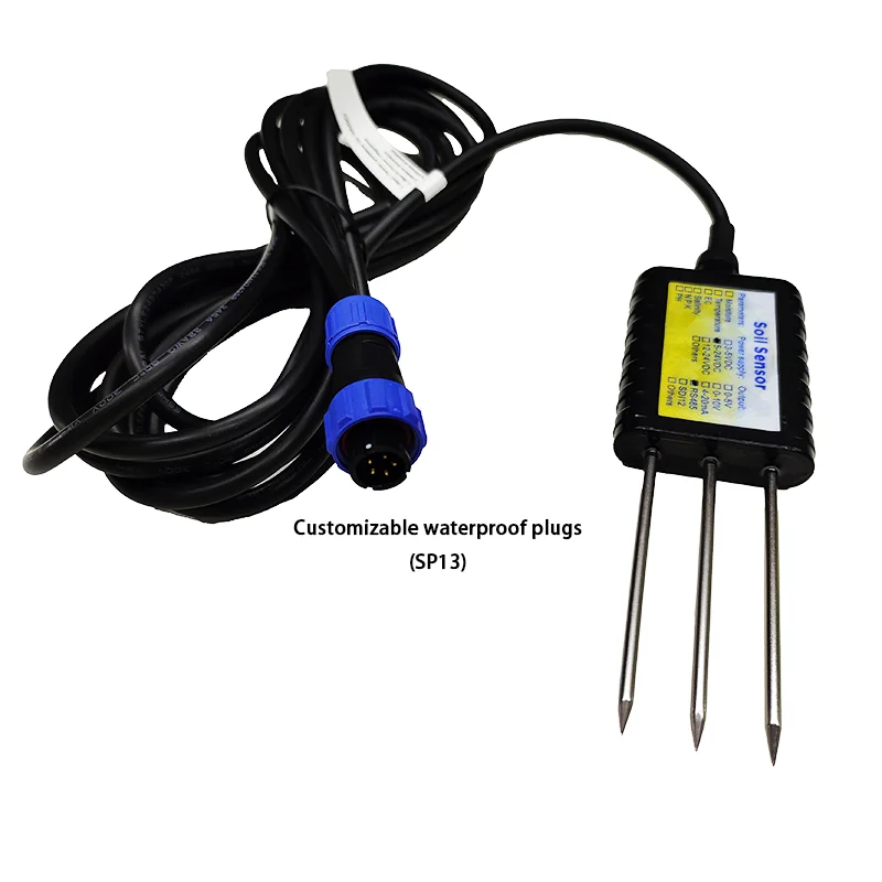Upgraded RS485 Soil Temperature Sensor Waterproof Digital Soil Monitoring Sensor for Smart Agriculture Irrigation System
