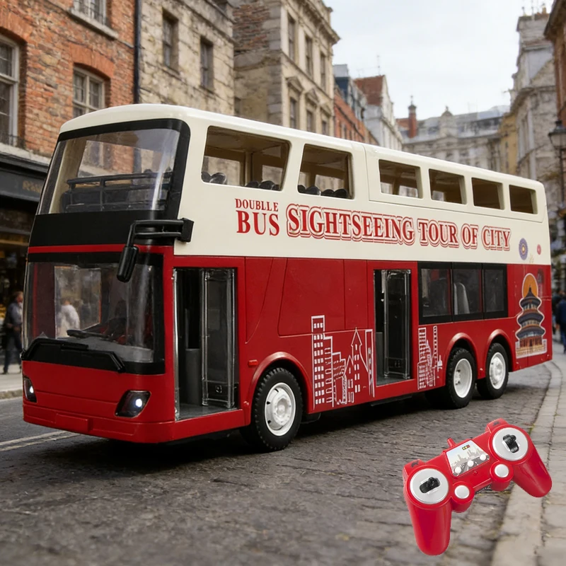 voiture-telecommandee-double-e-e640-1-18-modele-de-bus-de-voyage-24g-avec-musique-et-phares-jouets-pour-garcons-et-enfants