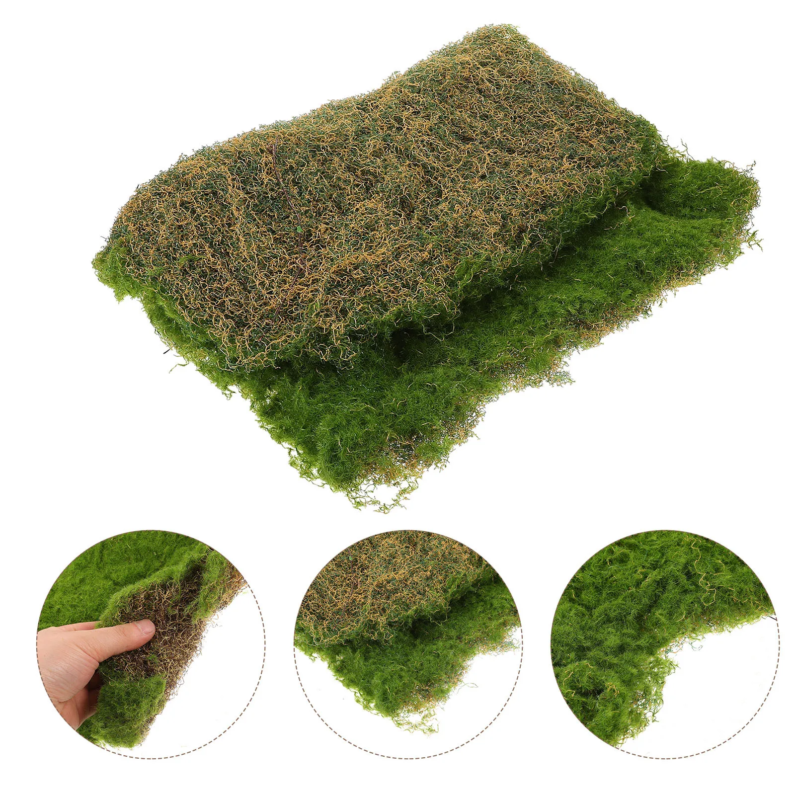 

Artificial Moss Turf Plastic Garden Grass Chic Color DIY Fairy Garden Kit Sand Table Lawn Mat Decorative Turf Adorn
