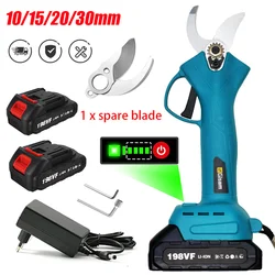 Wireless Battery Electric Scissors Rechargeable Electric Pruning Shears Garden pruner Tree Bonsai Garden For Makita 18V Battery