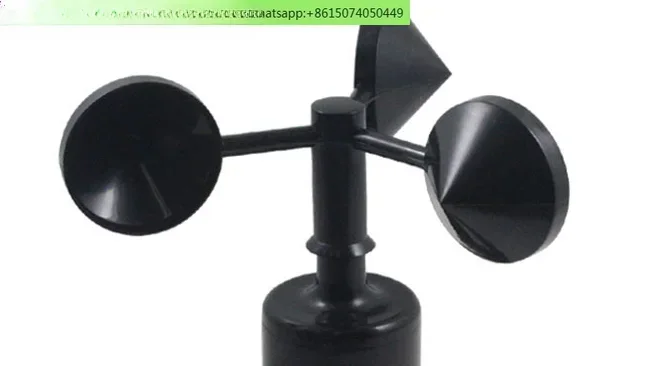 0-5V waterproof wind speed sensor / analog output three cup anemometer 0~30m/s / ABS wind speed pulse sensor NPN PNP