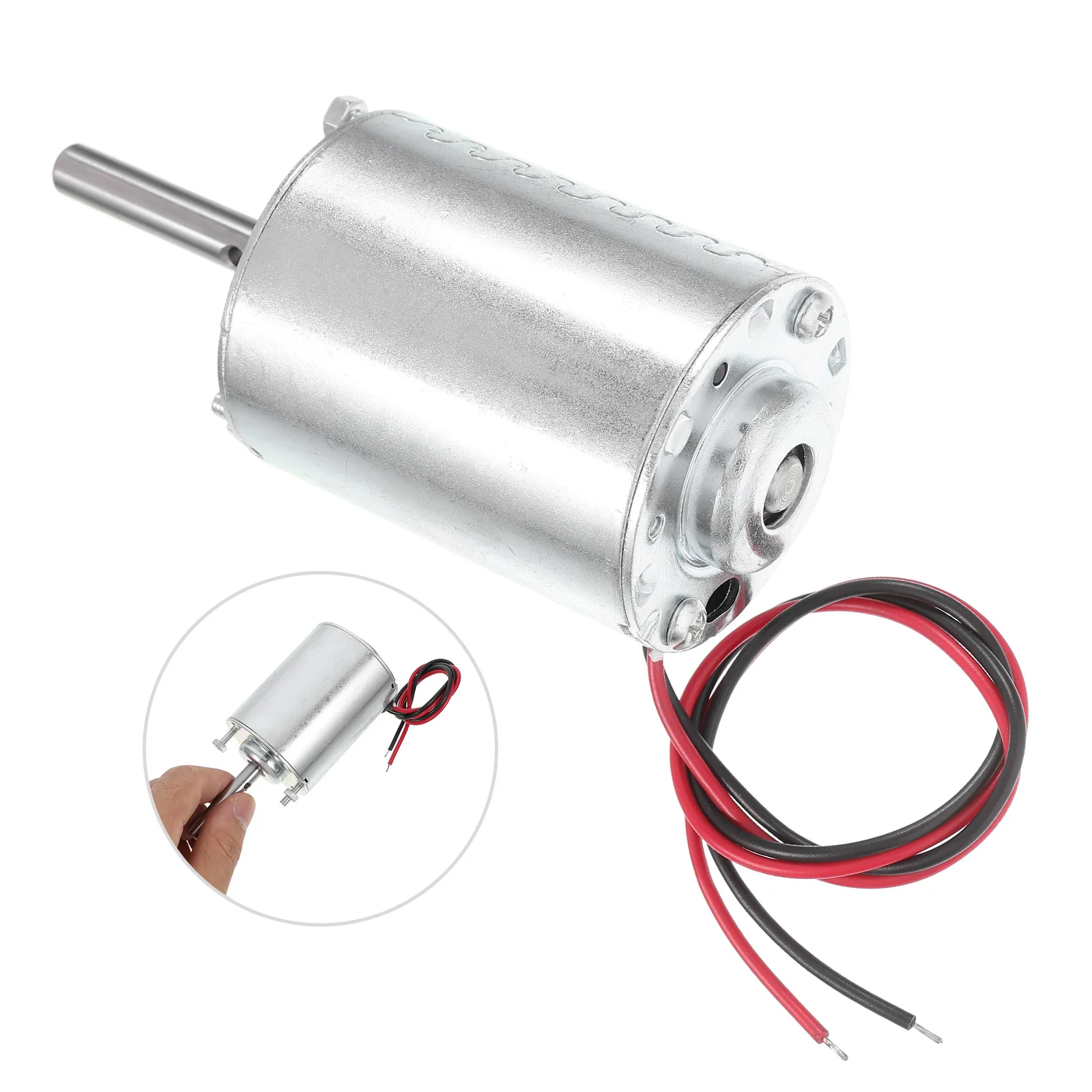 

Двигатель постоянного тока 12 В, высокоскоростной микромотор для машины для производства сахарной ваты, замена компактного металла, электрооборудования, инструмент для ремонта электрооборудования