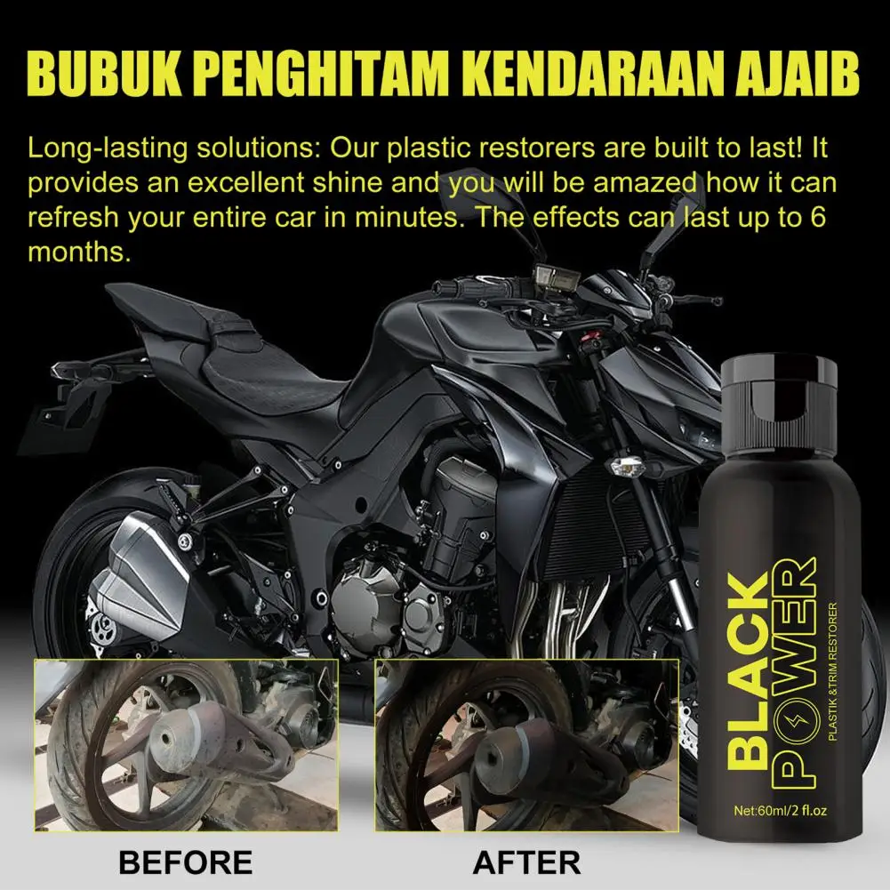 

Effective Refurbished Cleaner Stain Removal Wide Applications Labor-saving Plastic Restorer Motorcycle Supplies