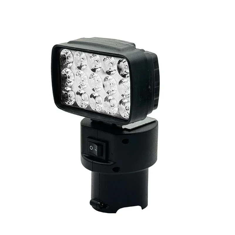 15 LED Portable Lantern Working Lamp Spotlight Flashlig For Lomvum DeYun ZhiPu FuGe for KoMax GCRAFT 12V 10.8V Lithium Battery