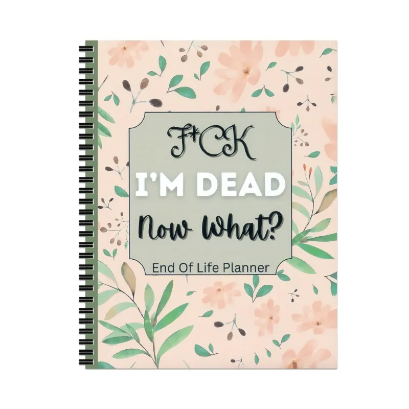 In Case I Go Missing Binder Pink End of Life Planner