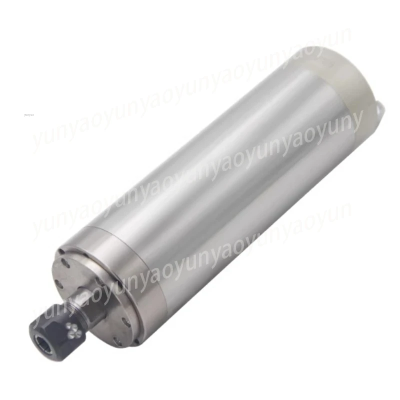1.5KW Water Cooled Spindle Motor High Speed CNC Router Spindle 188mm Length 3 Bearing Design Milling Cutting Motor