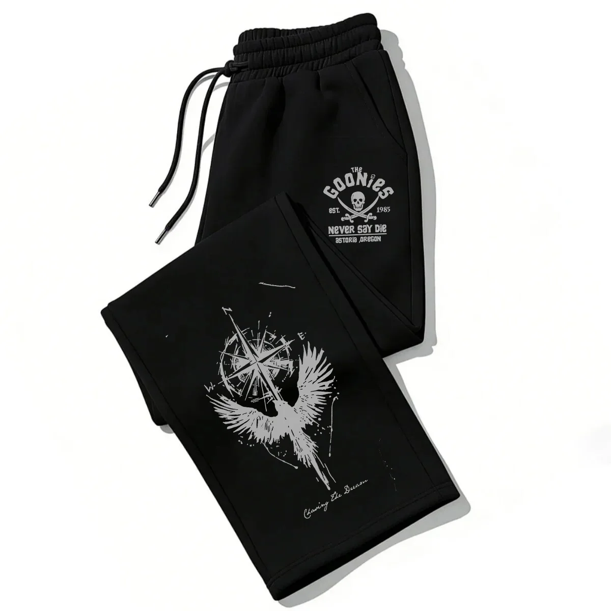 Straight Leg Sweatpants Women's Pants Trousers Fleece Graphic Print Street Hip Hop Clearance Sale True To Size Women Joggers