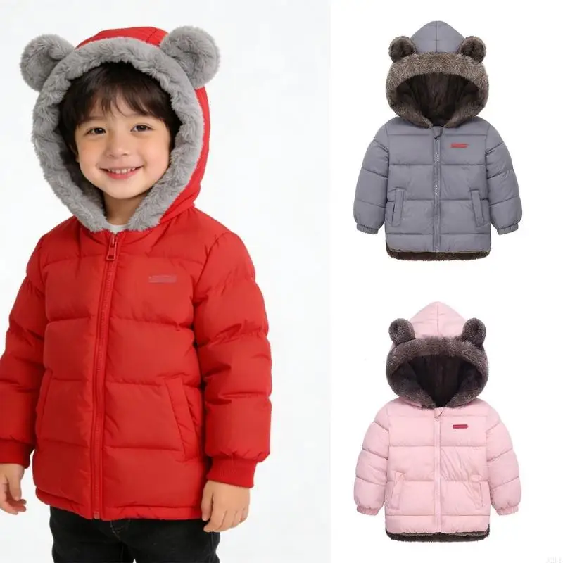 

Детская куртка из прочного полиэстера, выдерживает ежедневные игры, теплая, удобная, дышащая, идеальна для зимних приключений