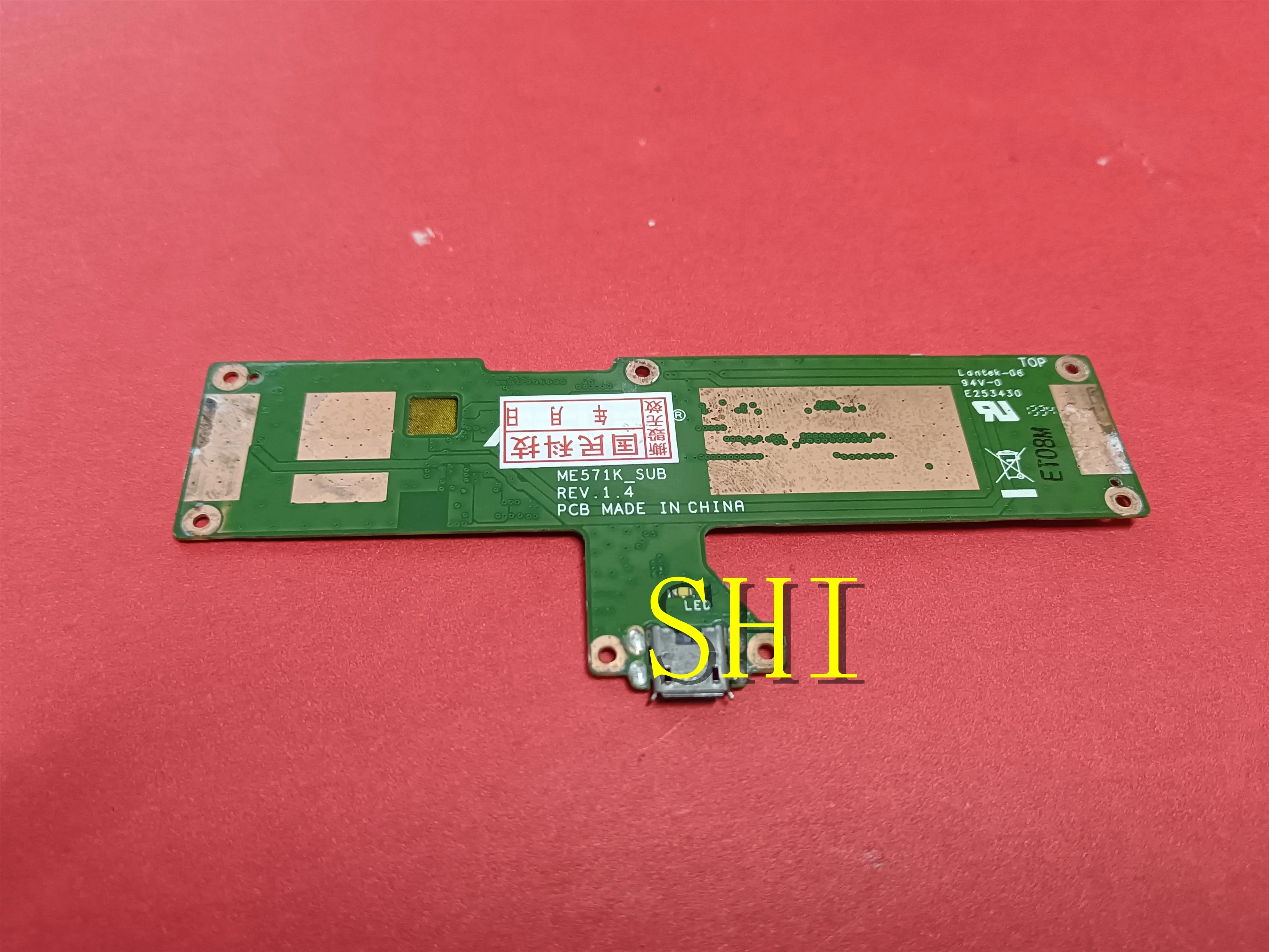 ME571K  Original FOR ASUS Used Google Nexus 7 2nd Gen 2013 ME571K Laptop USB Power Board Charger Board K008 K009