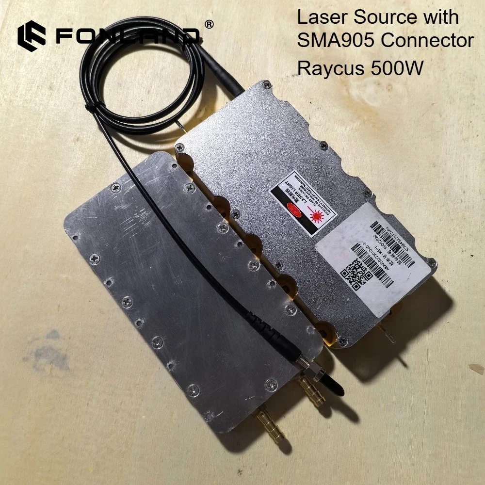 MAX 380W Raycus 500W 3rd‑Gen Modified Laser Pump Source With SMA905 Fiber Laser Cutting Head For DIY Laser Cutting Machine