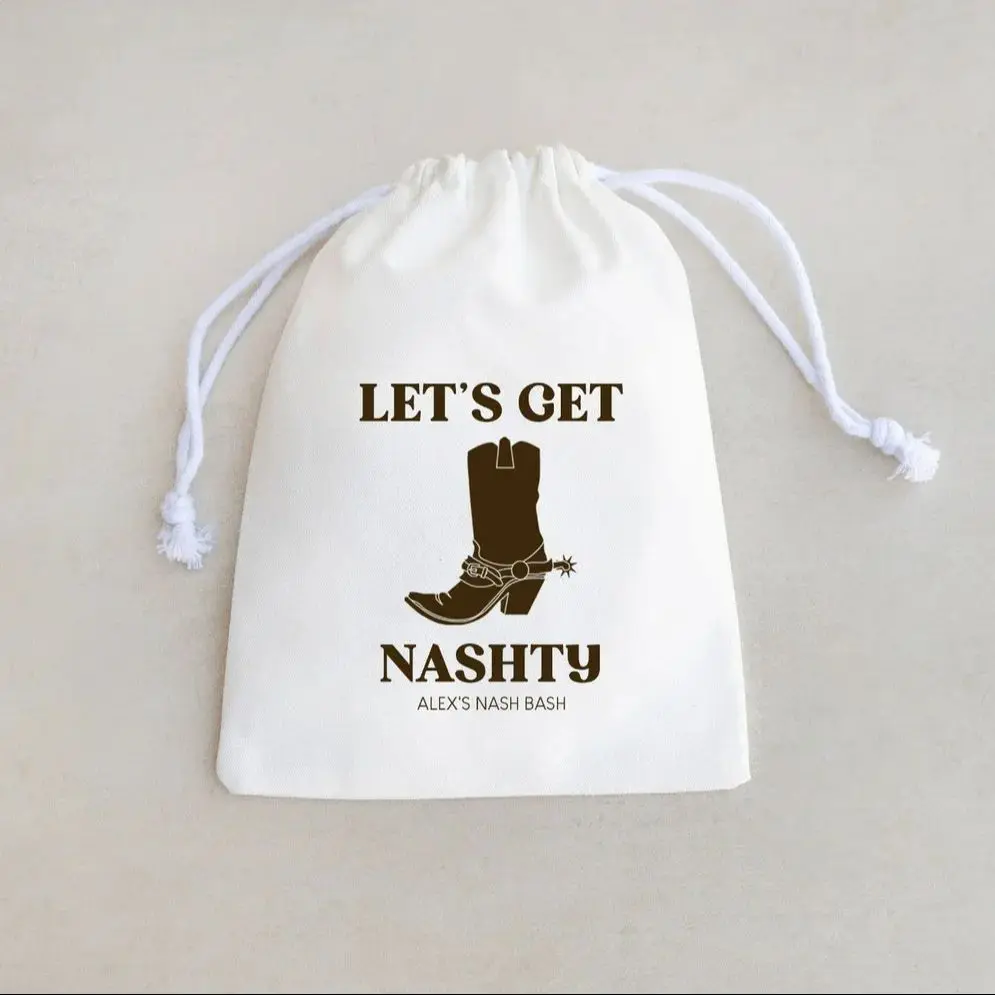 Let's Get Nashty - Nashville Hangover Kit - Nashville Bachelorette Party Bag - Nashville Welcome Bag - Let's Get Nashty Hangover