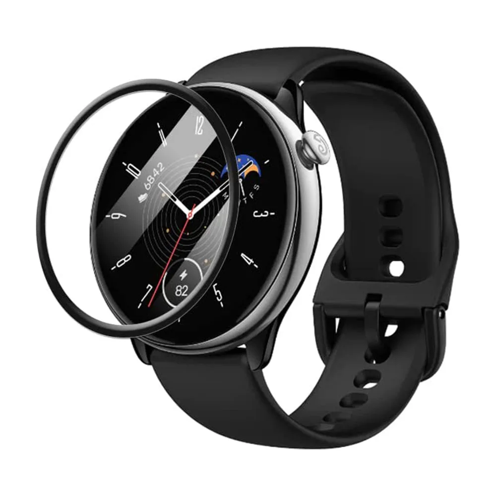 Protective Film For Amazfit GTR mini /GTR 3 pro 2/ Amazfit GTS 4 3 GTS2 Screen Protector Film SmartWatch Full Clear TPU Cover