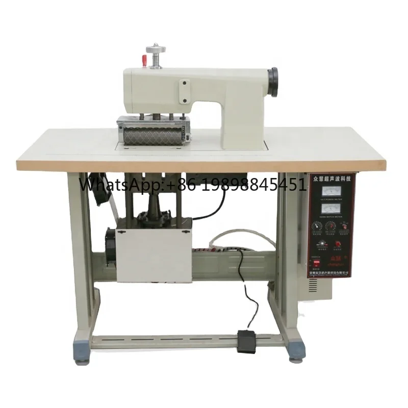 

Manual Type Easily Operate Ultrasonic Sewing Machine for Non-woven Sewing Machine ZH-200S