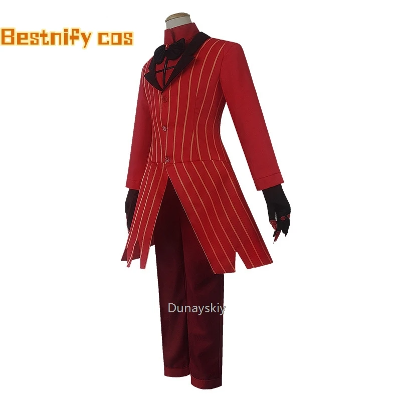 New Hazbin Cosplay Hotel ALASTOR Cosplay Wigs Hair Props With Glasses Headwear Halloween Christmas Costumes Accessories