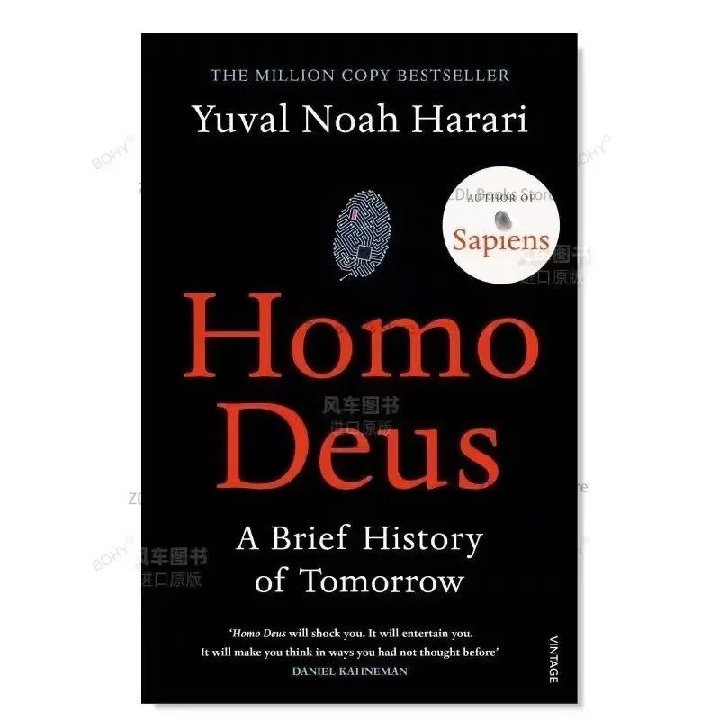 Homo Deus Eine kurze Geschichte von morgen von Yuval Noah Harari Studenten Englisch Lesen Lehrbücher Englische Literaturromane