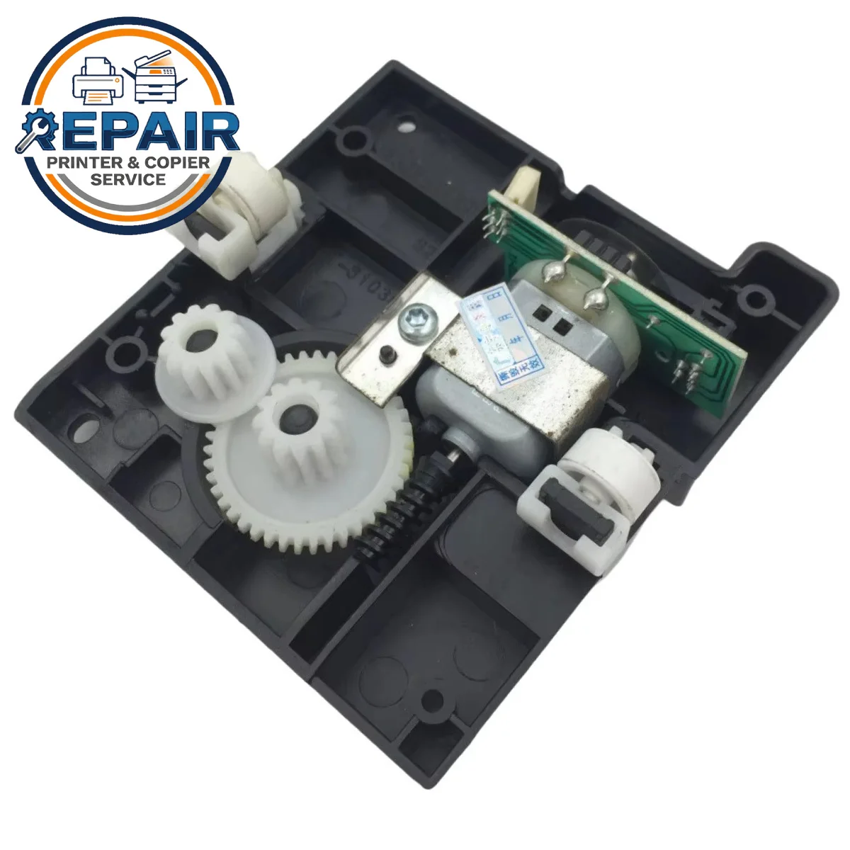 1PC CB376-67901 Flatbed Scanner Head Bracket Assy Cis Scanning Motor Gear Assembly for HP LaserJet M1005 M1120 MFP