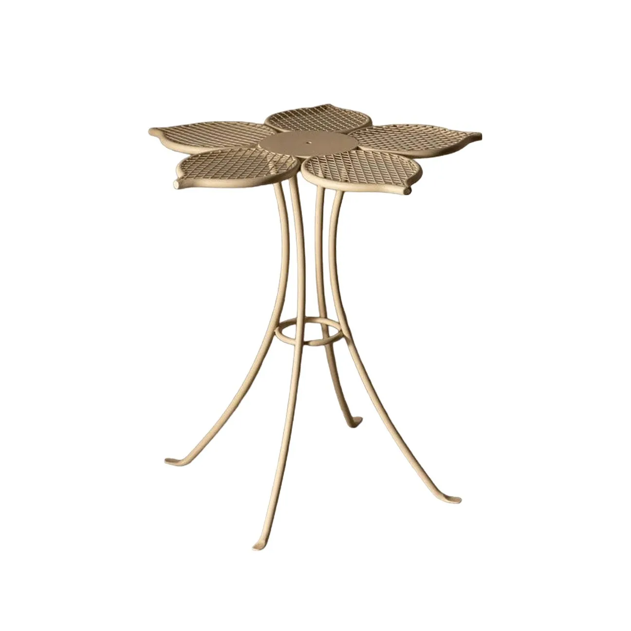 Nordic style wrought iron outdoor tables and chairs courtyard balcony garden cafe milk tea shop Internet celebrity external