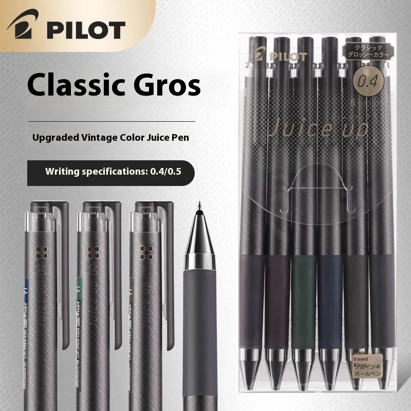 

Pilot Juice Up Limited Edition Retro Glitter Metallic Gel Pen 0.4/0.5mm Multi-Color Smooth ST Tip for Writing,Drawing,Journaling
