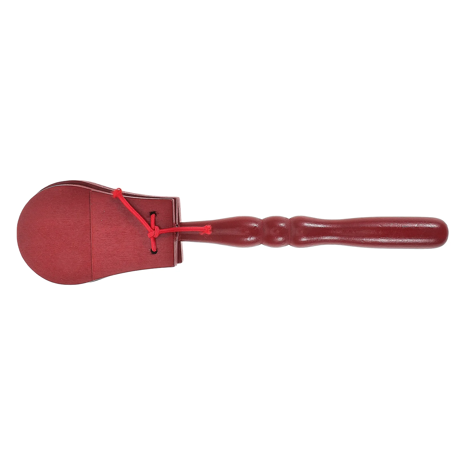 

Wooden Castanets Musical Toys Castanet Rhythm Toy Baby Percussion Instruments Long Handle Safe Reusable Rhythm Toy