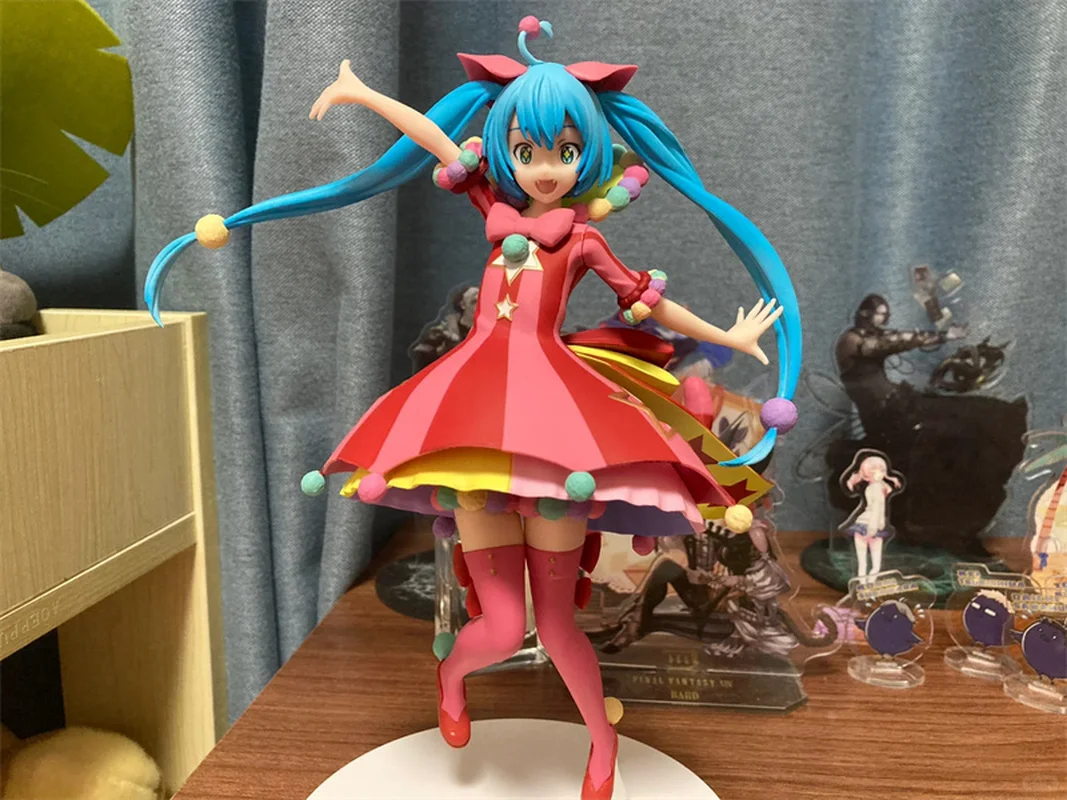 20cm Sega Original Hatsune Miku Project Sekai Colorful Stage Ver. Pvc Action Model Doll Figures Toys Collectible Ornament Gifts