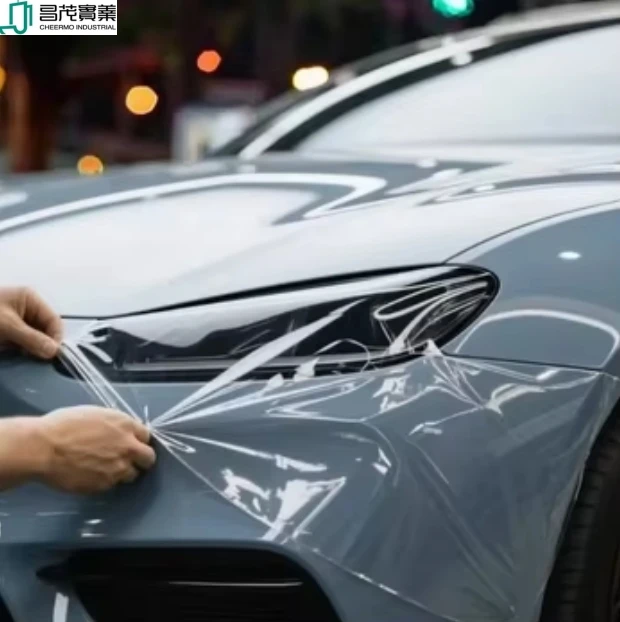 

Прозрачная защитная пленка для кузова автомобиля от царапин из ТПУ, самоклеящаяся упаковка для улучшенной защиты краски