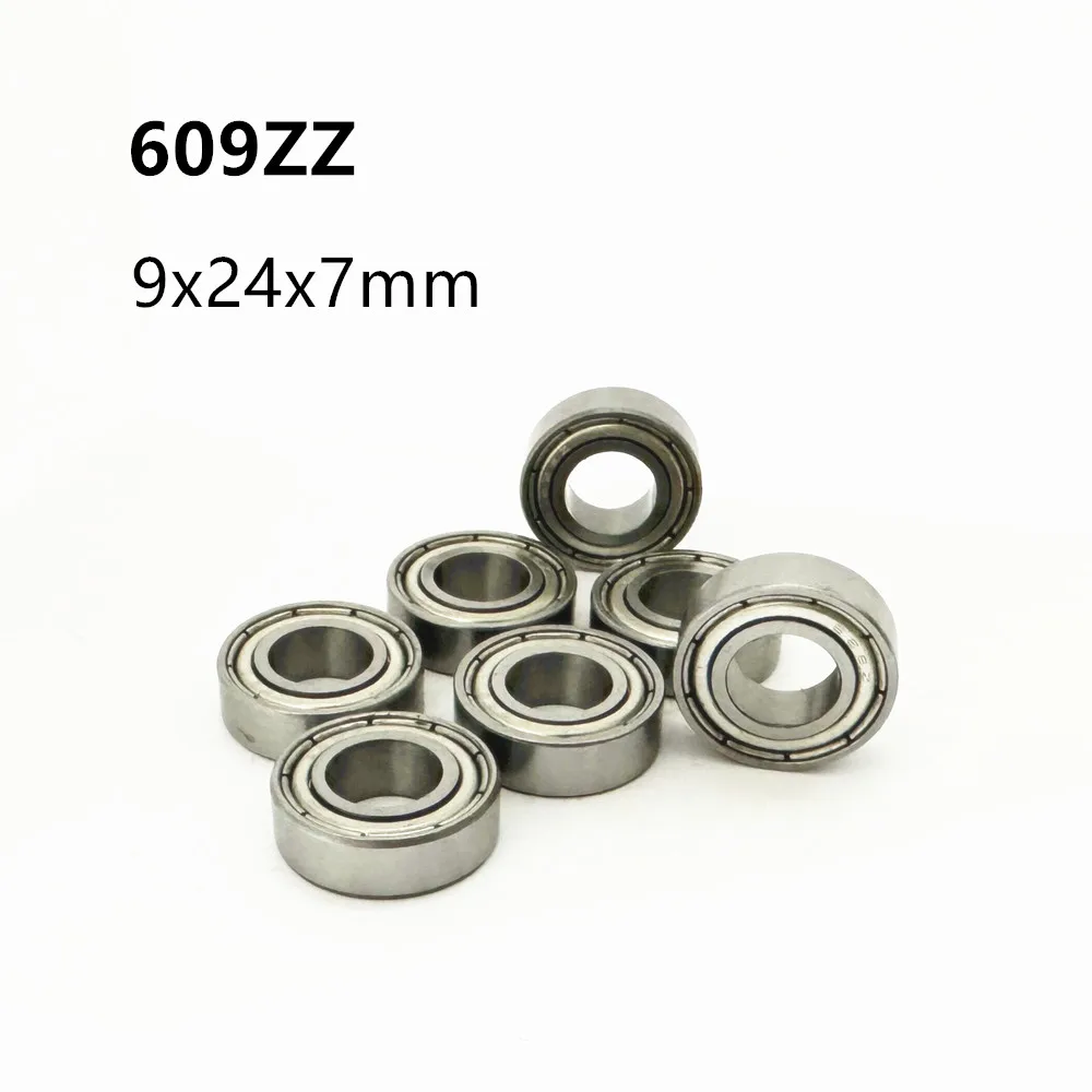 

609ZZ 9x24x7mm Miniature Deep Groove Ball Bearing Small Bearings