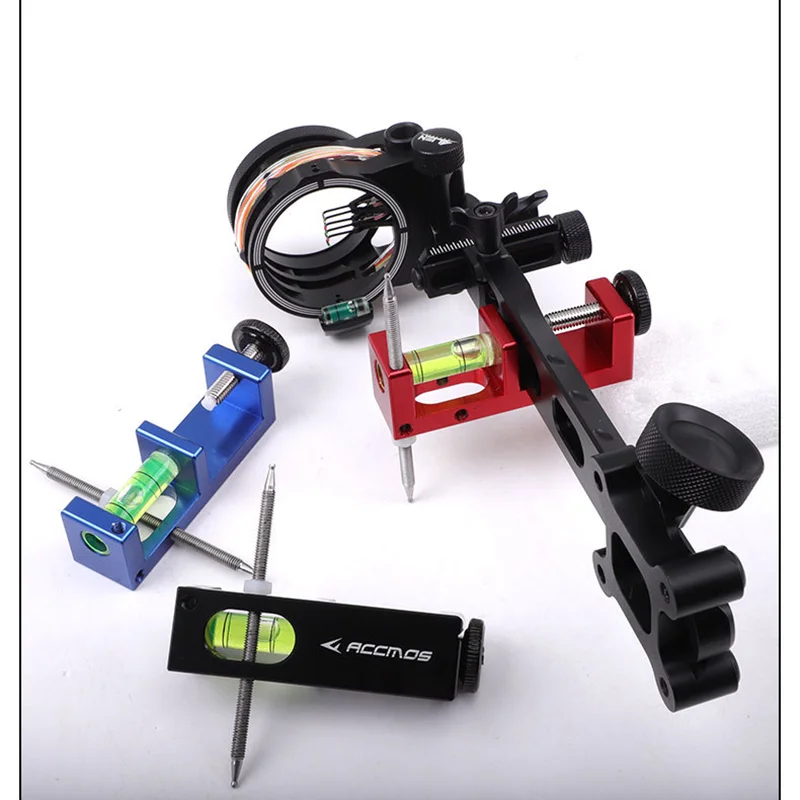 ACCMOS 3-Axis Sight Leveler Bow Sight Axis Leveling Gauge Calibration Tool with Spirit Bubble for Precise Shooting Accuracy view 2