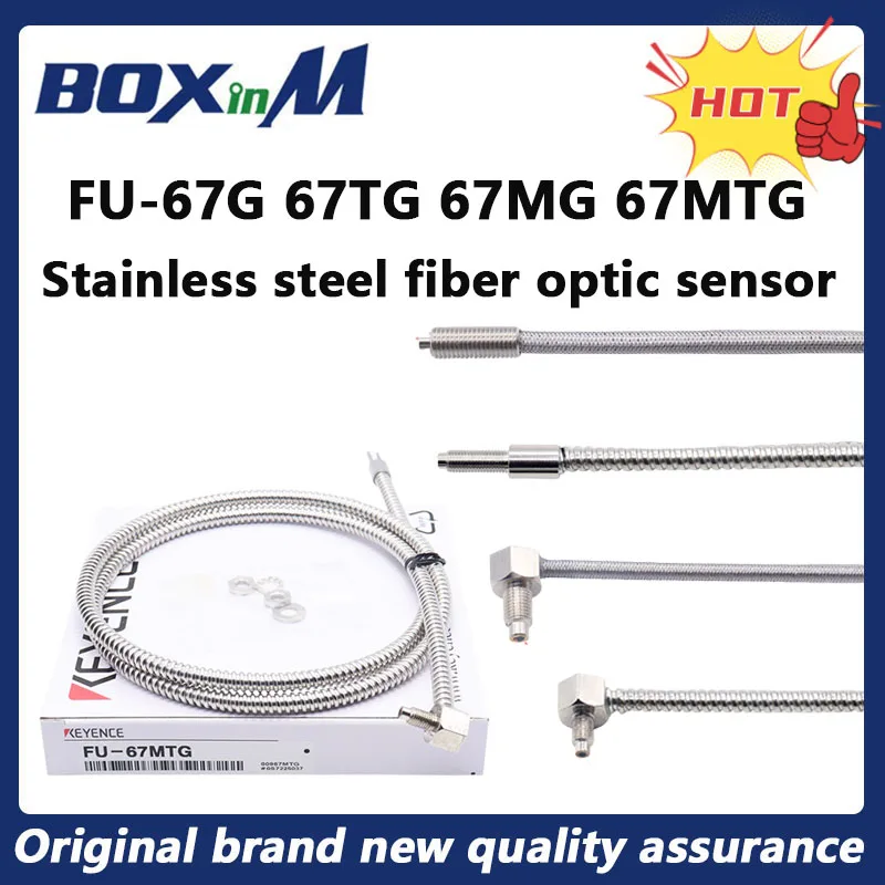 

New original FU-67G FU-67TG FU-67MG FU-67MTG Stainless steel pressure resistant fiber optic sensor