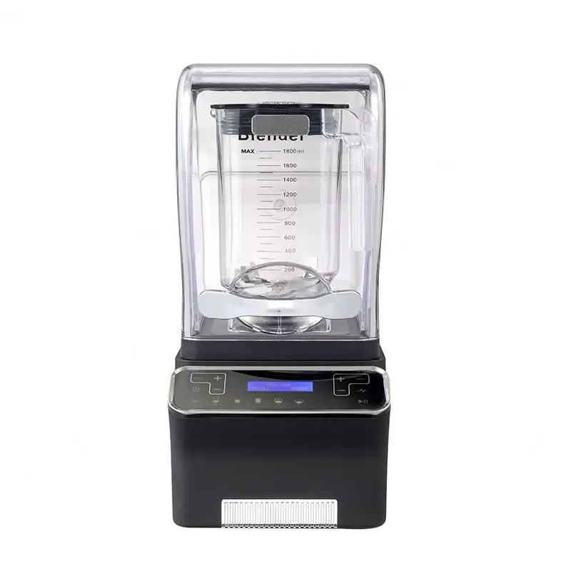 1800W High Power Quiet Blender Low Noise Soundproof Food Processor for Fruit Juice Smoothie Making Kitchen Appliance Heavy
