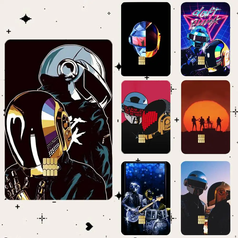 D-Daft Punk Random Access Memories HD - Pegatinas protectoras impermeables para tarjetas de crédito, bancarias y de juegos