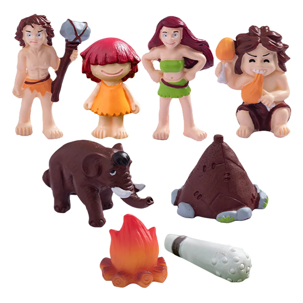 

1Set Miniature Statues Colorful Bonsai Decor Fairy Garden Succulent Home Decoration Miniatures for Crafts Creative