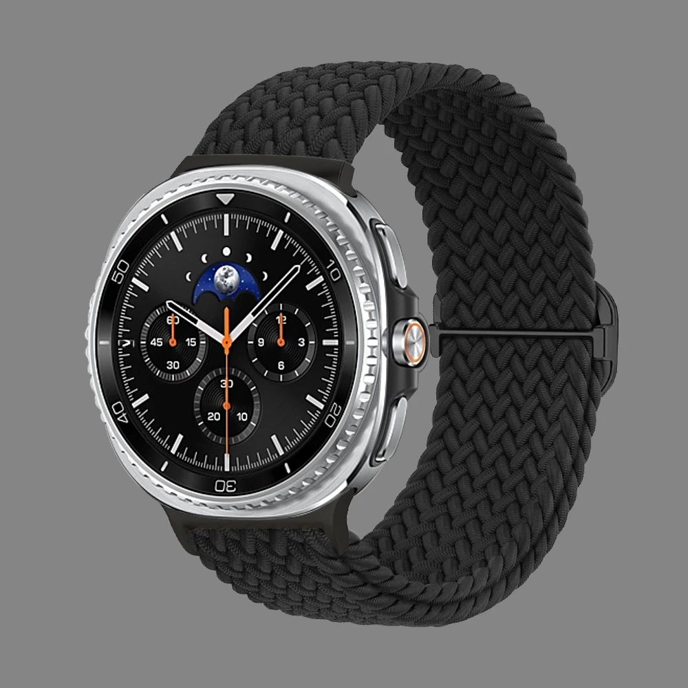 Band für Samsung Galaxy Watch 8/8 Classic/Ultra 47 mm 46 mm 44 mm 40 mm geflochtenes Handgelenk-Armband Correa Galaxy Watch 8 Ultra-Armbänder