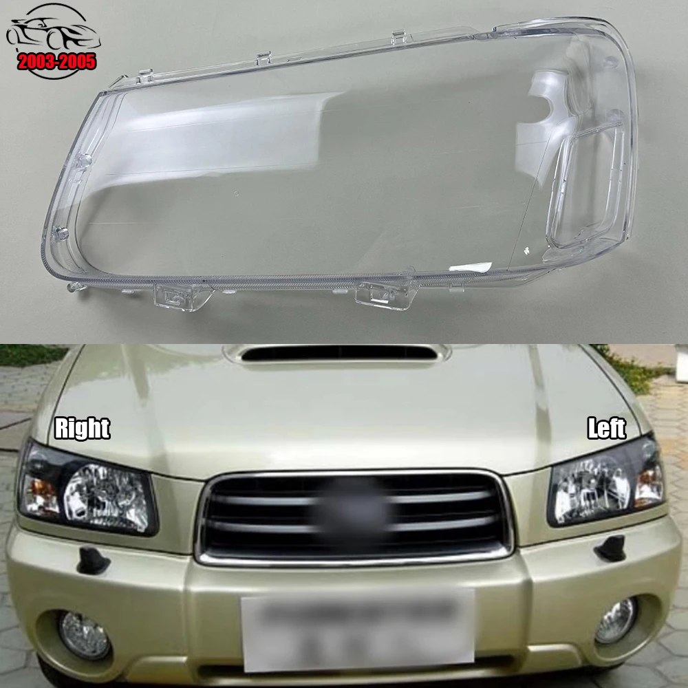 

For Subaru Forester ( JPN Version ) 2003-2005 Headlamp Cover Transparent Lampshade Lens Headight Shell Lamp Masks Plexiglass