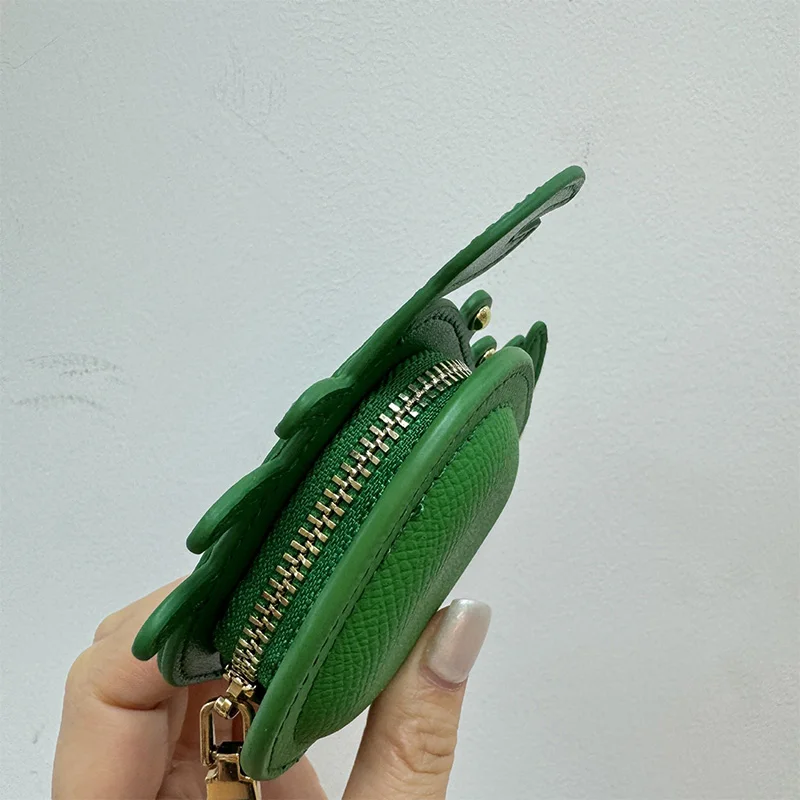 Crab Coin Purse Bag Charm Pendant,Mini Wallet Zipper Pouch for Earphone Storage,Backpack Handbag Hanging Decoration Accessories