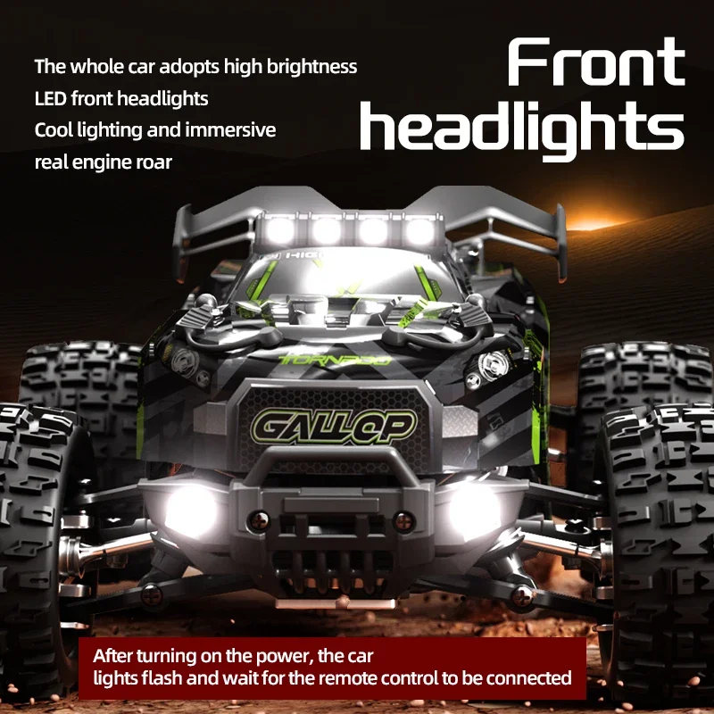 

1:18 2.4G 4WD 70KM/H High Speed RC Racing Car Brushless Motor All Terrain Off Road Climbing Remote Control Truck RC Drift Car To