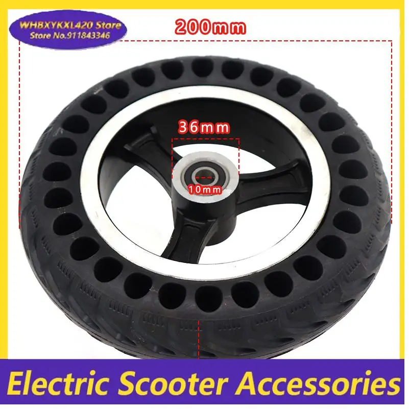 8 Inch Opvouwbare Elektrische Scooter 200X50 Effen Wiel Band voor Scheermes Scooter E-Scooter S1 S2 S3 Kugoo