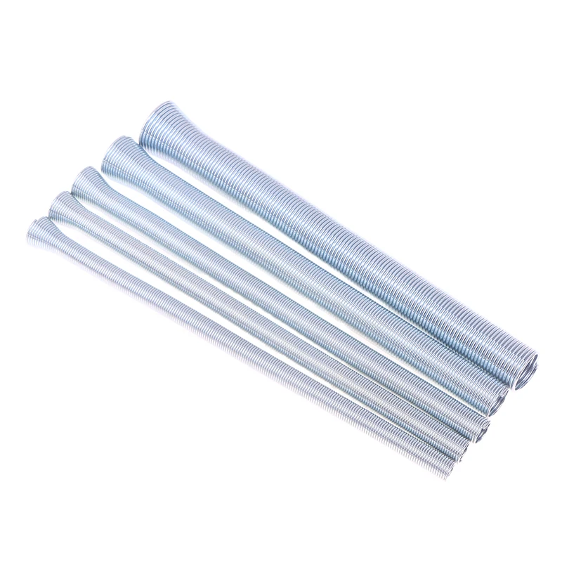 Hot Sale 5Pcs/Set Outside Style Spring Copper Tube Benders CT-102-L Bending Line Pipe For O.D. 1/4" To 5/8" Pipes Bender