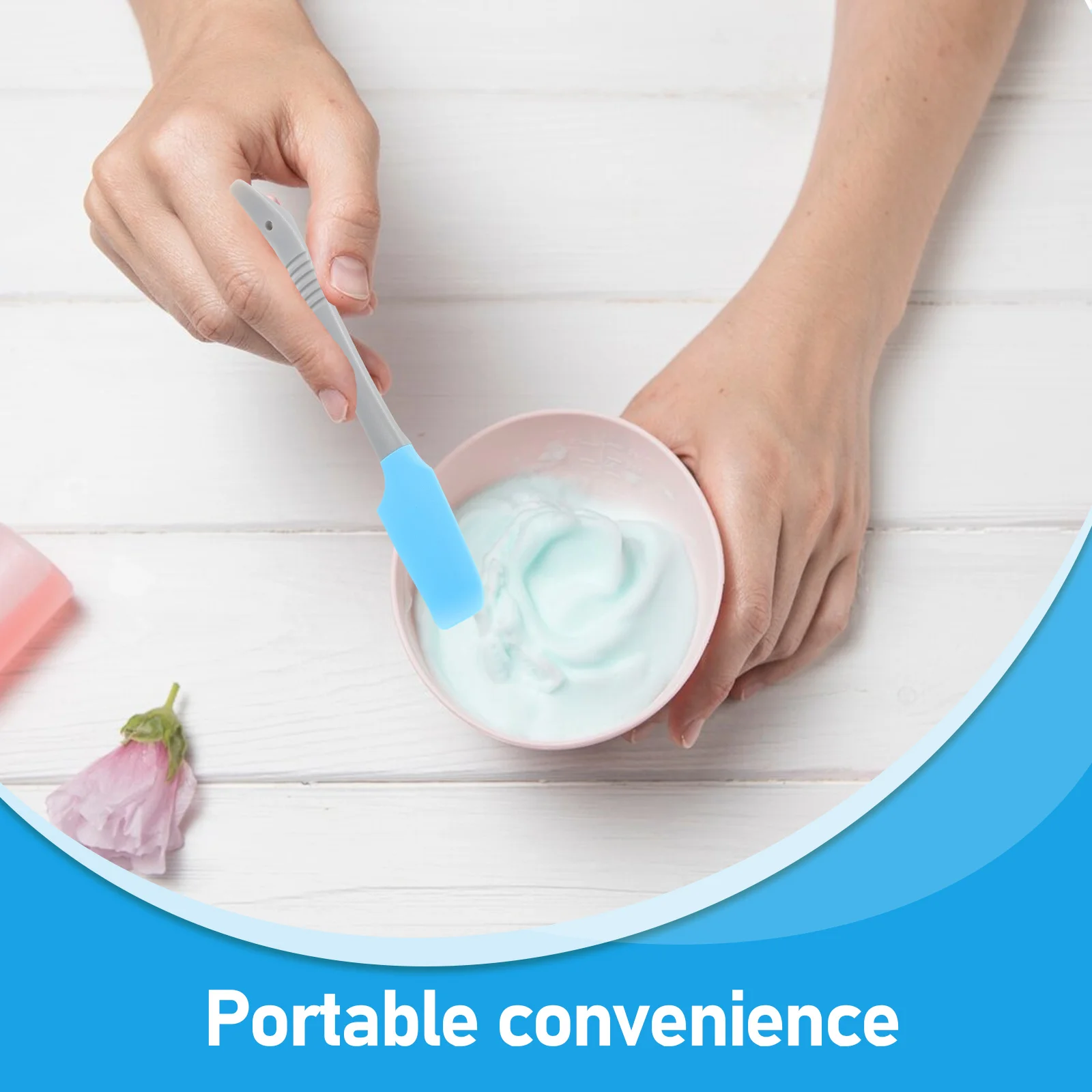 ملاعق شمع غير لاصقة من السيليكون قابلة لإعادة الاستخدام لإزالة الشعر عصي قضيب للشمع الصلب أدوات تجميل الجسم في صالونات التجميل المنزلية #5