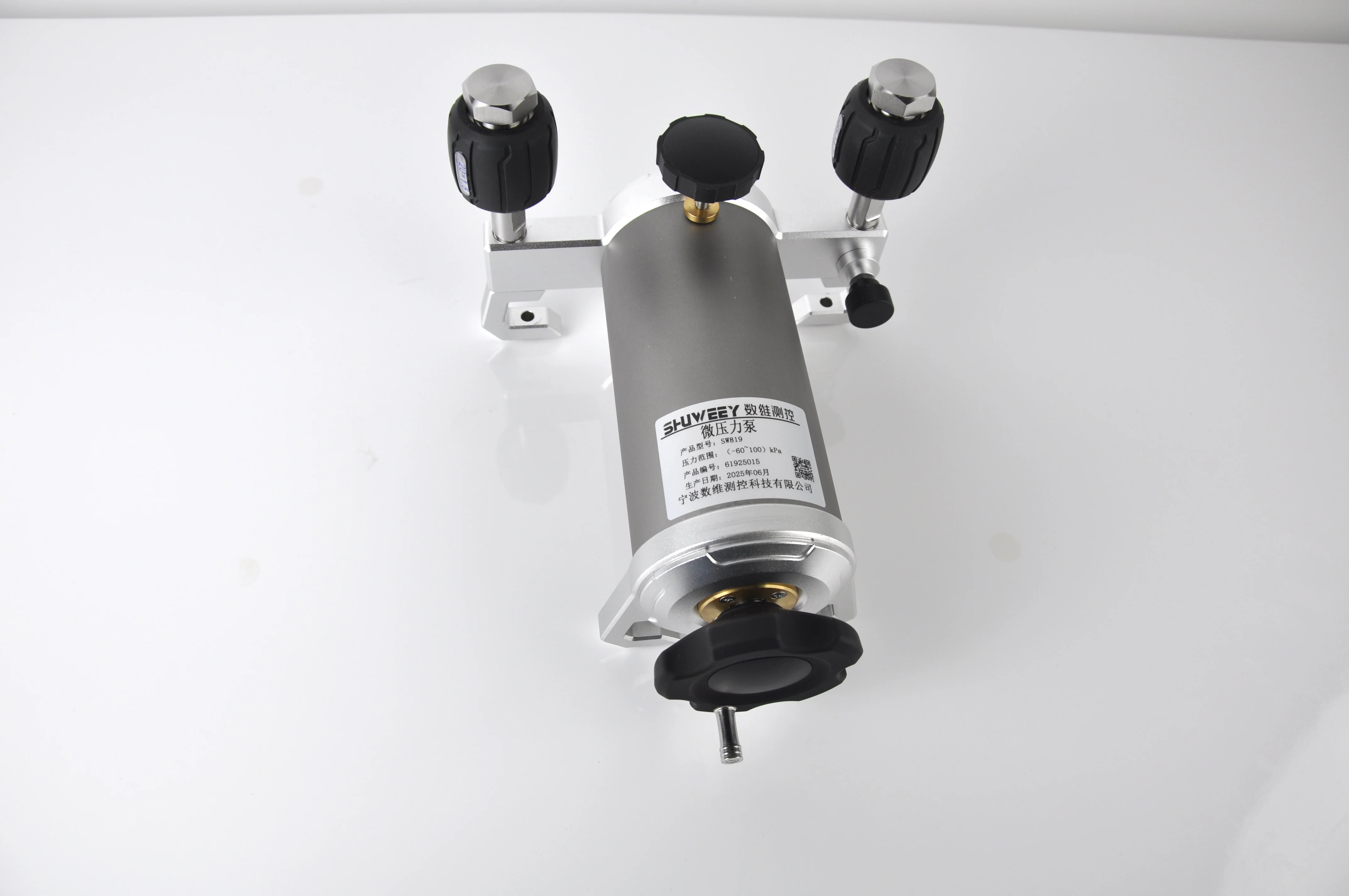 مصدر الضغط اليدوي مضخة هواء عالية الدقة مضخة ضغط الهواء الصغيرة موقع مصدر فراغ الهواء المحمول #6