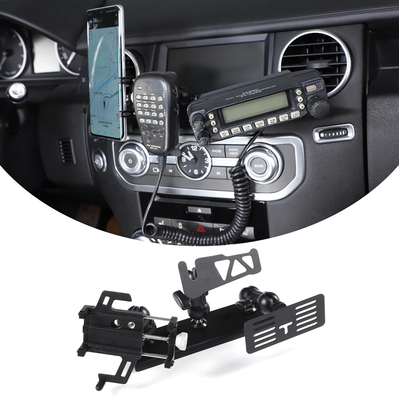 

Car Center Console Air Vent Mobile Phone Holder For Land Rover Discovery 4 2010-2016 Cell Phone Holder Mount Adjustable Bracket