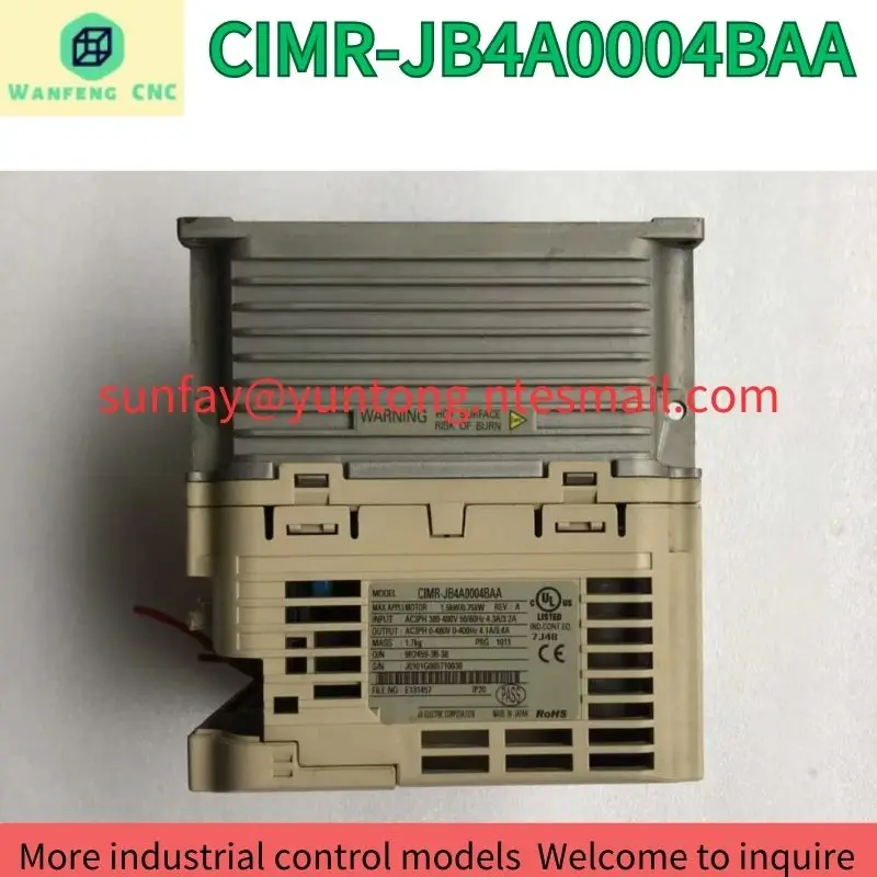 

second-hand Frequency converter CIMR-JB4A0004BAA test OK Fast Shipping