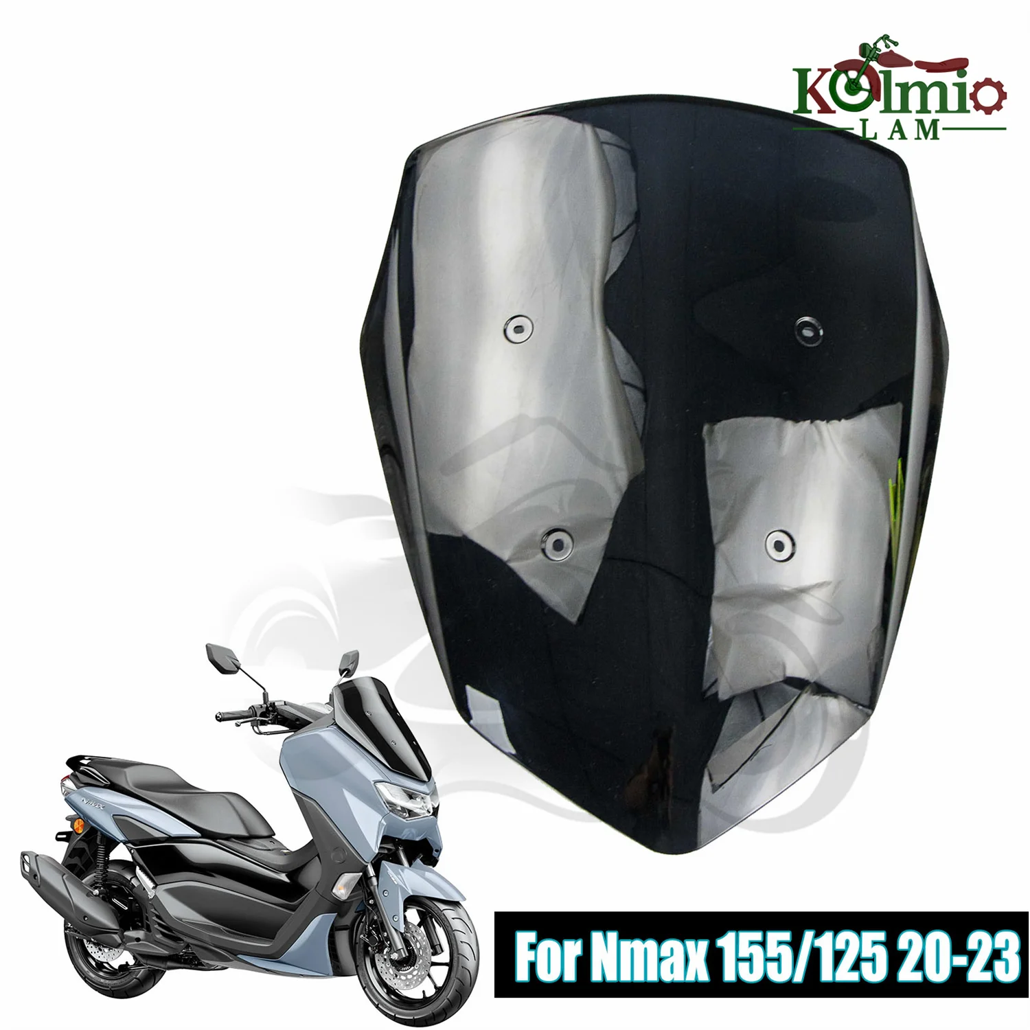 Fit For Yamaha 2020 - 2023 Yamaha Nmax155 NMAX125 Motorcycle Accessories Windshield Windscreen NMAX 155 N-MAX 125 2021 2022