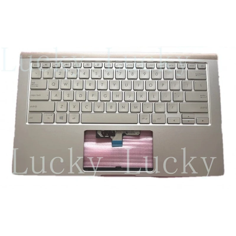 

Новая клавиатура US с подсветкой и подставкой для рук для ASUS Zenbook UX433 UX433F U4300F UM433 Deluxe14