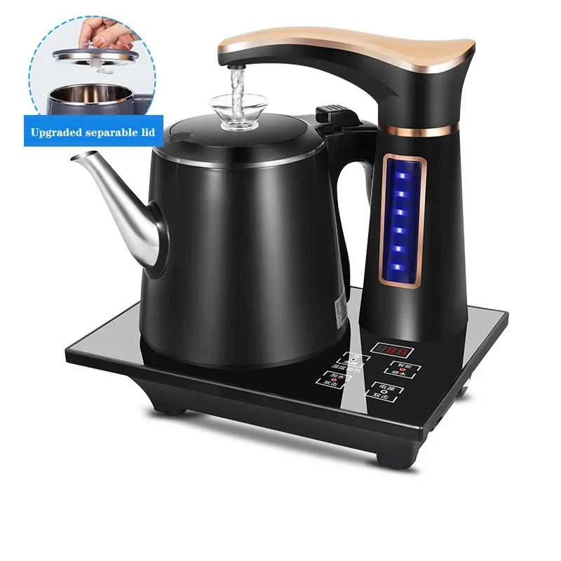 220V Electric Kettle 0.8L Heat Preservation Teapot Household Smart Thermostat Kettle Safety Stainless Steel Water Dispenser