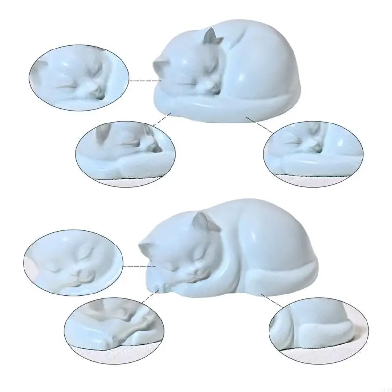 Animal Figurine Silicone Molds for Epoxy Resin Cats Dogs Silicone Molds for Making Soap Making Molds