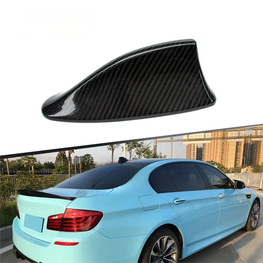 Carbon Roof Antenna Shark Fin for BMW 5 Series F10 Radome 7 Series F01 F02 F03 F04 2010-2017 exterior accessories