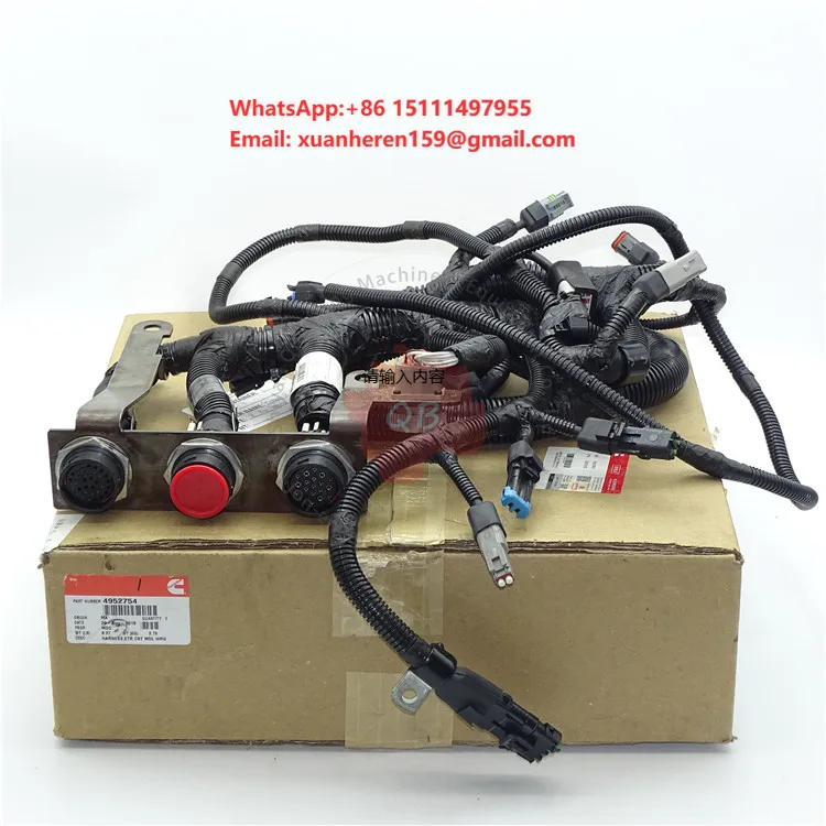 4952742 Construction Machinery Qsx15 diesel Engine Wire Harness 4952754 3102730 3681540 Wiring Harness